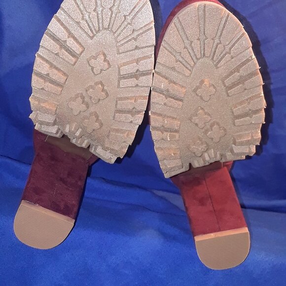 ALL IN THE SUEDE CHUNKY BOOTIE - Picture 6 of 7